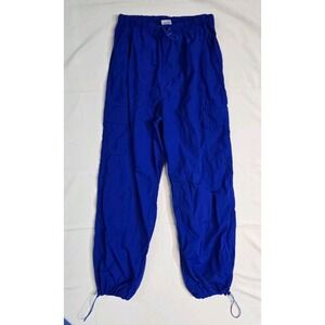 PINK Victoria's Secret Women's  Cargo Pants  Tapered  XS Blue Drawstrings